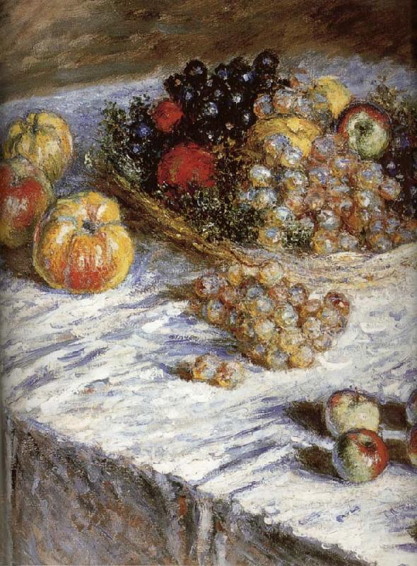 Claude Monet Pears and grapes oil painting picture